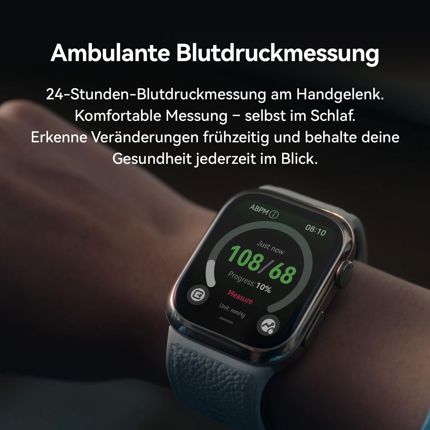 HUAWEI Watch D2 Smartwatch 1,82” AMOLED – Blutdruckmessung, EKG, Fitness & Lifestyle, Schwarz