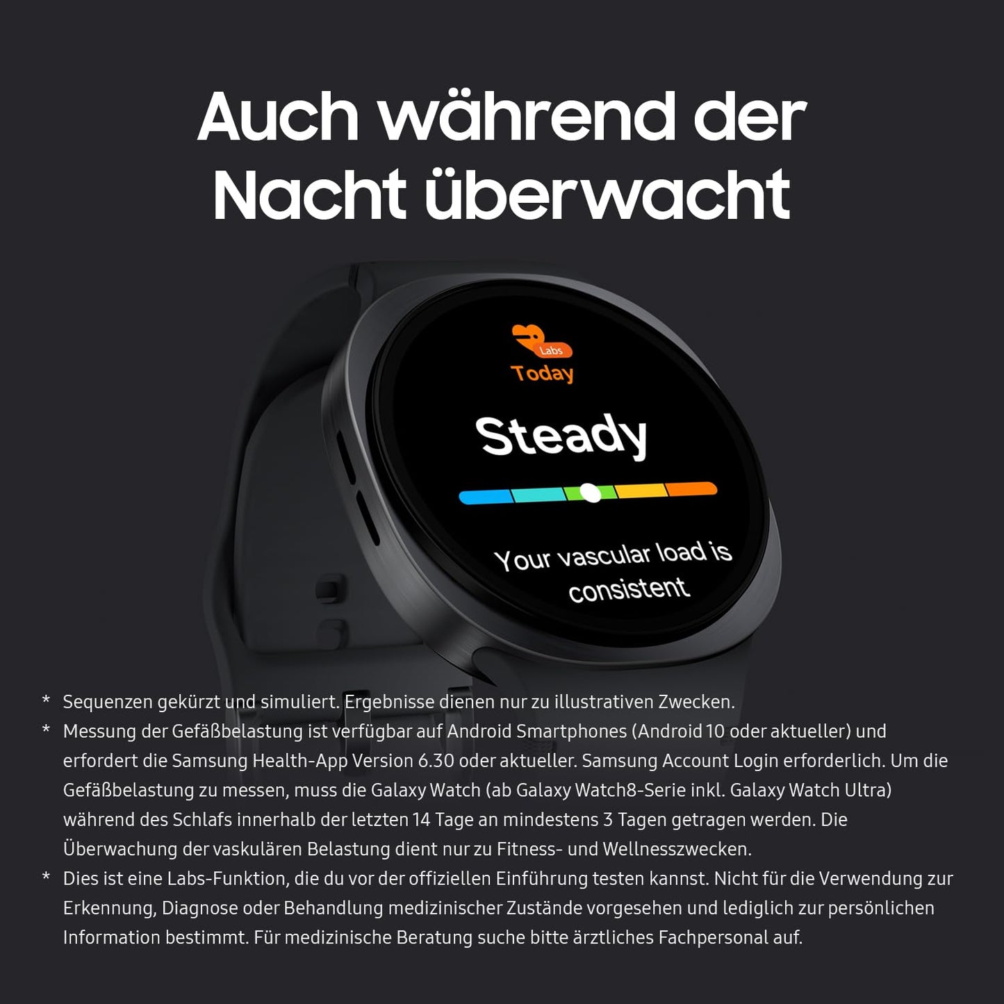 Samsung Galaxy Watch8 40mm LTE Smartwatch – Galaxy AI, Fitness & Schlaf-Coaching, Silber, 3 Jahre Garantie