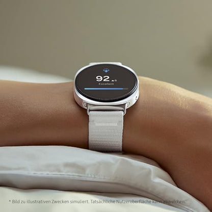 Samsung Galaxy Watch8 40mm LTE Smartwatch – Galaxy AI, Fitness & Schlaf-Coaching, Silber, 3 Jahre Garantie