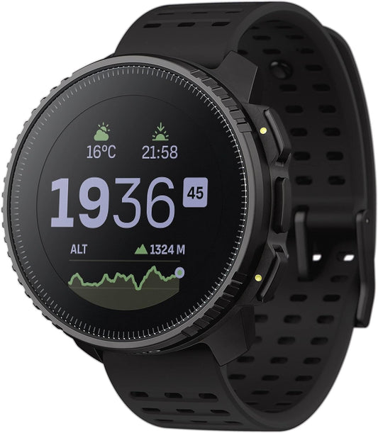 SUUNTO Vertical – Outdoor GPS-Smartwatch mit Dualband-GPS, Solarladung & Offline-Karten, bis 65 Tage Akku, 100 m wasserdicht, Militärstandard