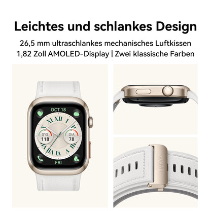 HUAWEI Watch D2 Smartwatch 1,82” AMOLED – Blutdruckmessung, EKG, Fitness & Lifestyle, Schwarz
