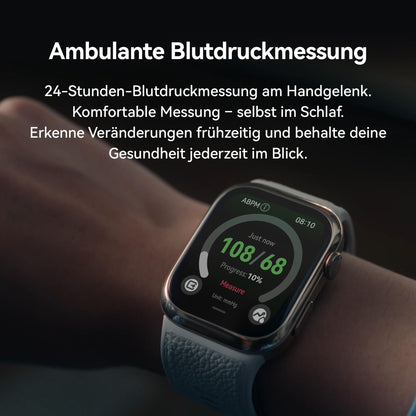 HUAWEI Watch D2 Smartwatch 1,82” AMOLED – Blutdruckmessung, EKG, Fitness & Lifestyle, Schwarz