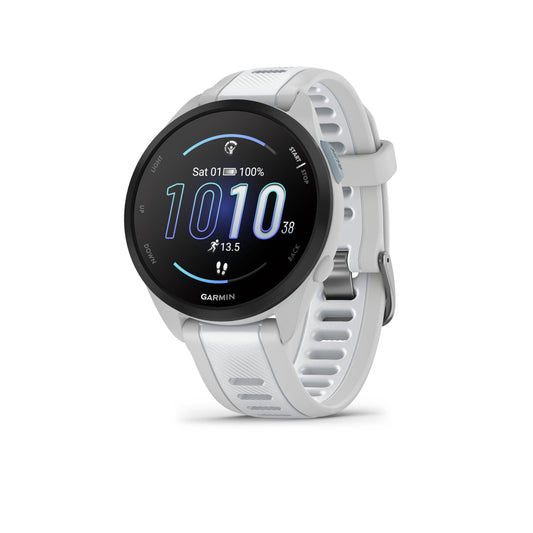 Garmin Forerunner 165 Music GPS-Laufuhr – 1,2” AMOLED, Trainingstipps, Gesundheit & Musik