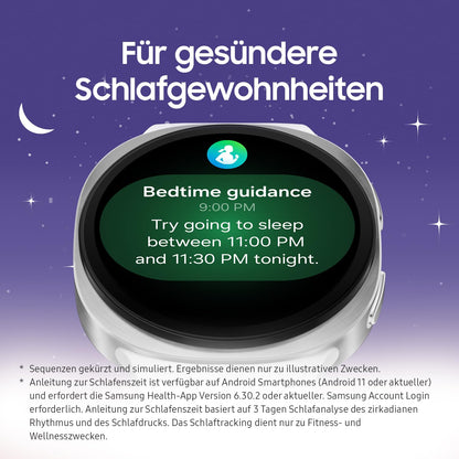 Samsung Galaxy Watch8 40mm LTE Smartwatch – Galaxy AI, Fitness & Schlaf-Coaching, Silber, 3 Jahre Garantie